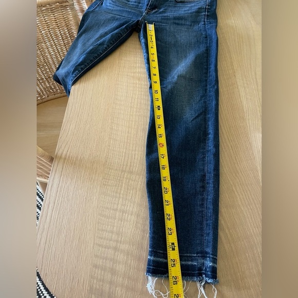 Hudson| Dark Wash Skinny Jeans in Krista Ankle Style•••Size 30, Raw Hem - Picture 12 of 15